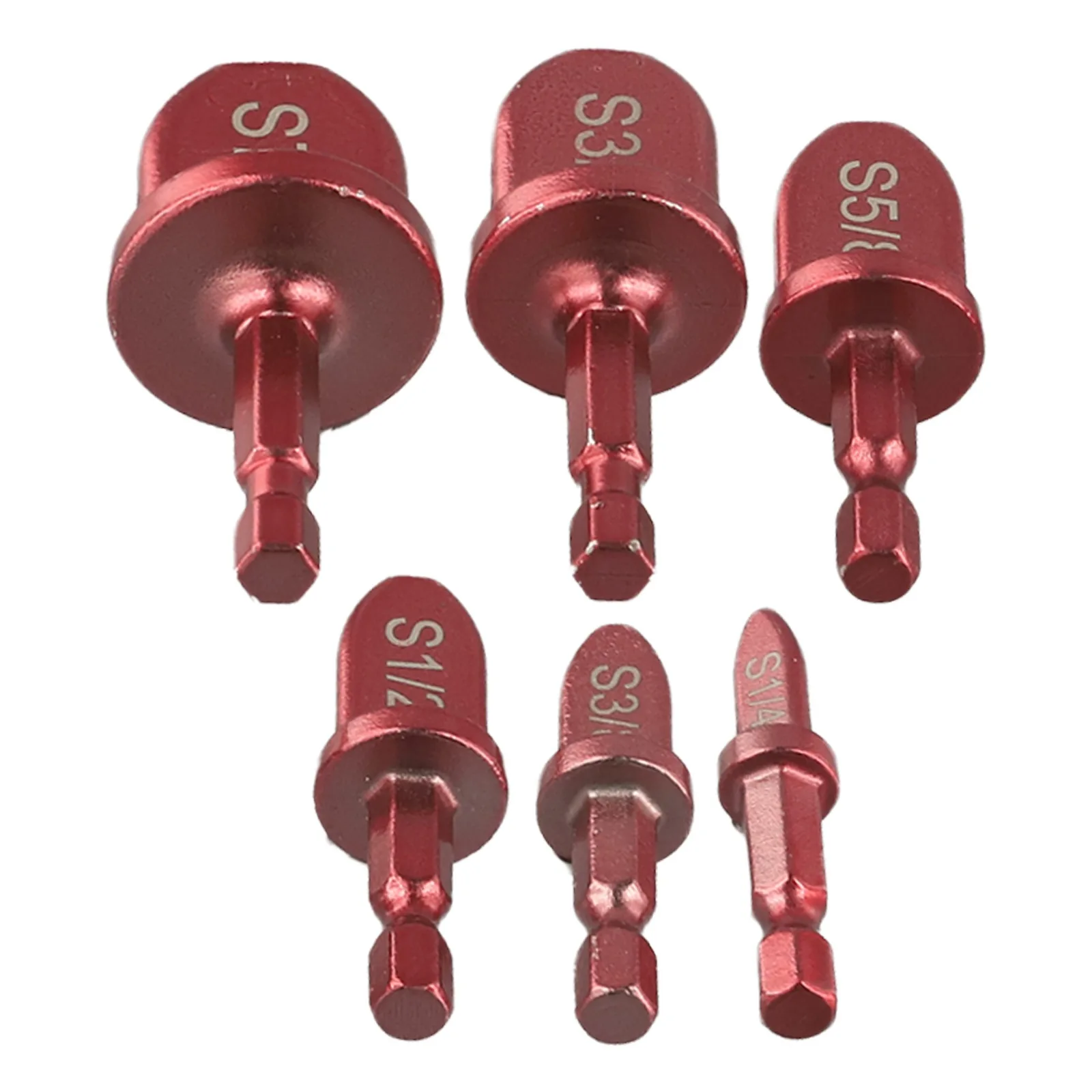 

Pipe Cutting Tool Pipe Spreader Copper 6PCS/SET Burgundy HVAC Tools Hexagonal Shaft Parts Tools Practical For Air Conditioning