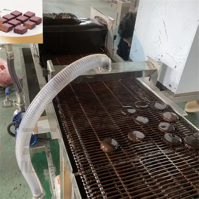Chocolate Melting Tempering Moulding Filling Enrobing Coating Cooling Machine