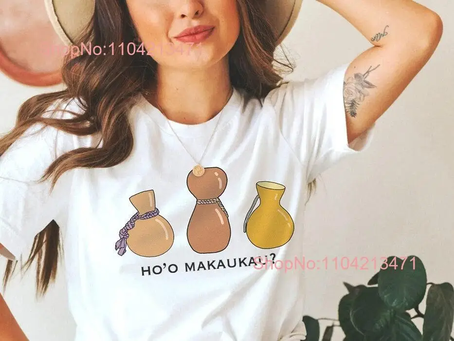 Ipu Heke 'Ole T Shirt Hawaii Kumu Hula Dancers Hawaiian Instruments Gourd Halau I love  long or short sleeves