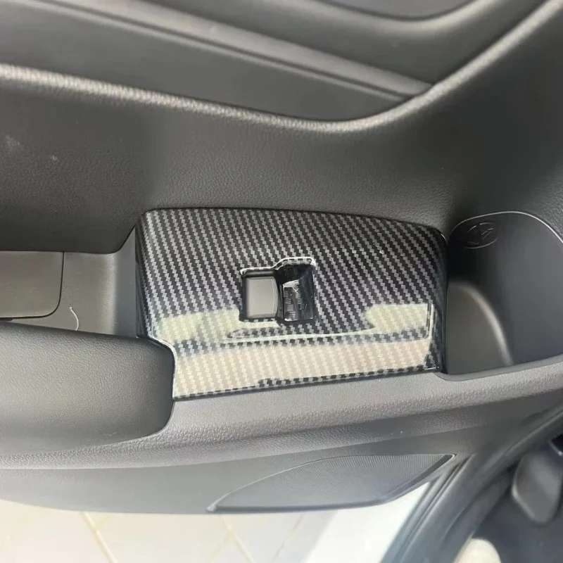 RHD LHD For Honda Vezel HR-V E:HEV 2021 2022 2023 ABS Window Glass Lift Button Trim Switch Cover Door Armrest Panel Sticker