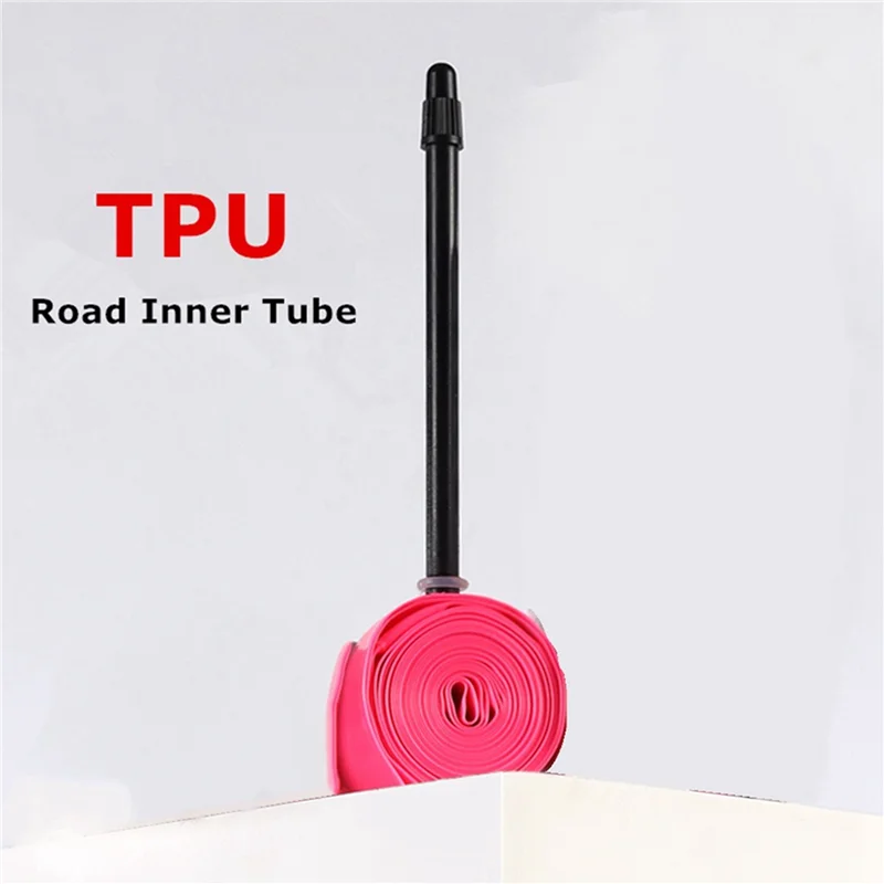 

ABUE-TPU Bicycle Inner Tube 28G Ultralight 700X18 23 25 28 32C With French Valve 65Mm Length Presta Valves Included