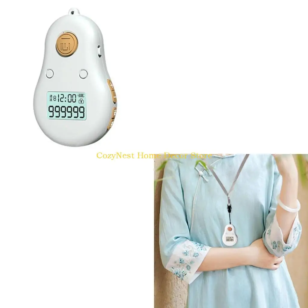 

92MF электронный цифровой дисплей для подсчета пальцев и рук для карманного шеи