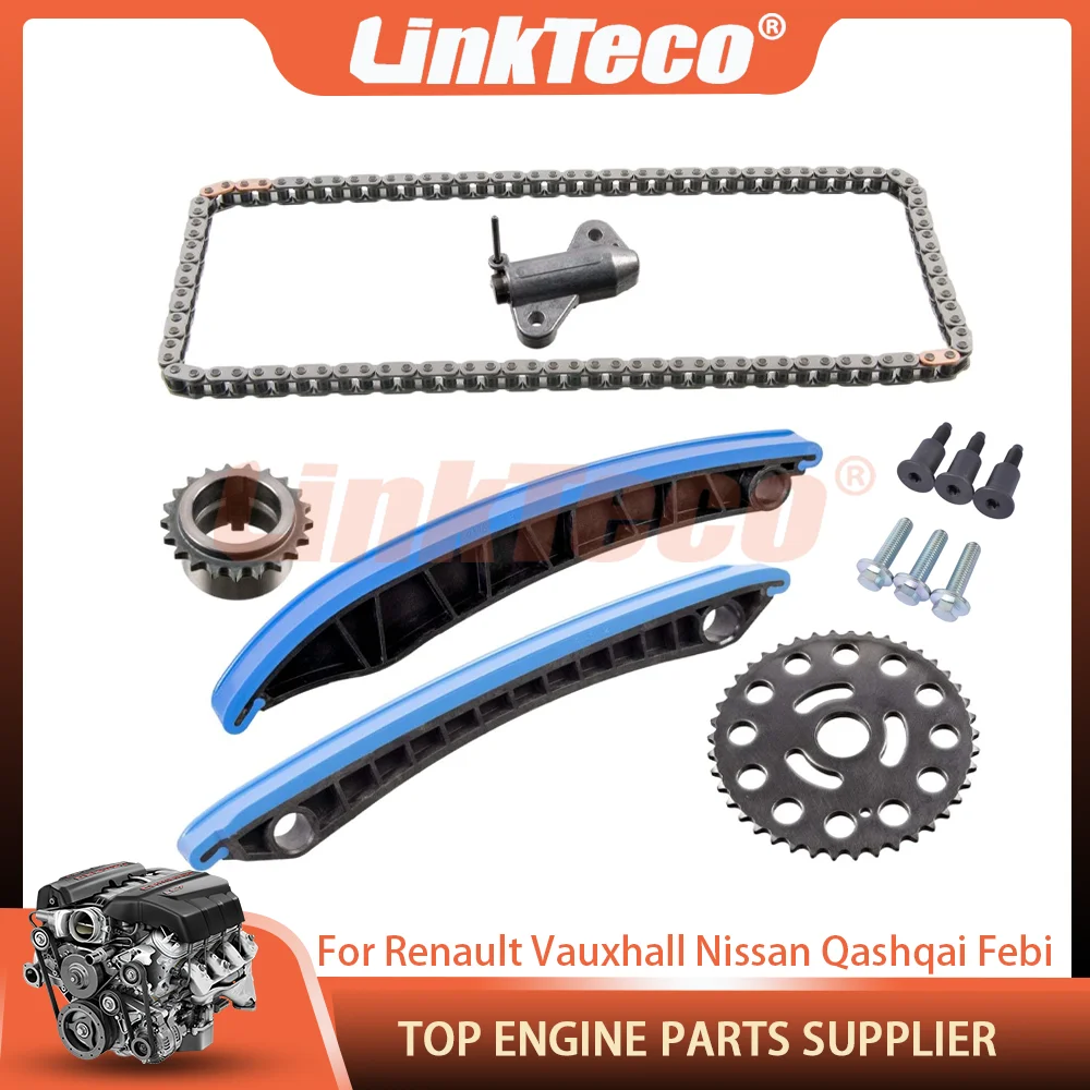 Kit de Cadena de Distribución Compatible con Renault Opel ESPACE V FLUENCE SCENIC TALISMAN TRAFIC III VIVARO B 1.6 L dCi 130C10990R 130C17602R