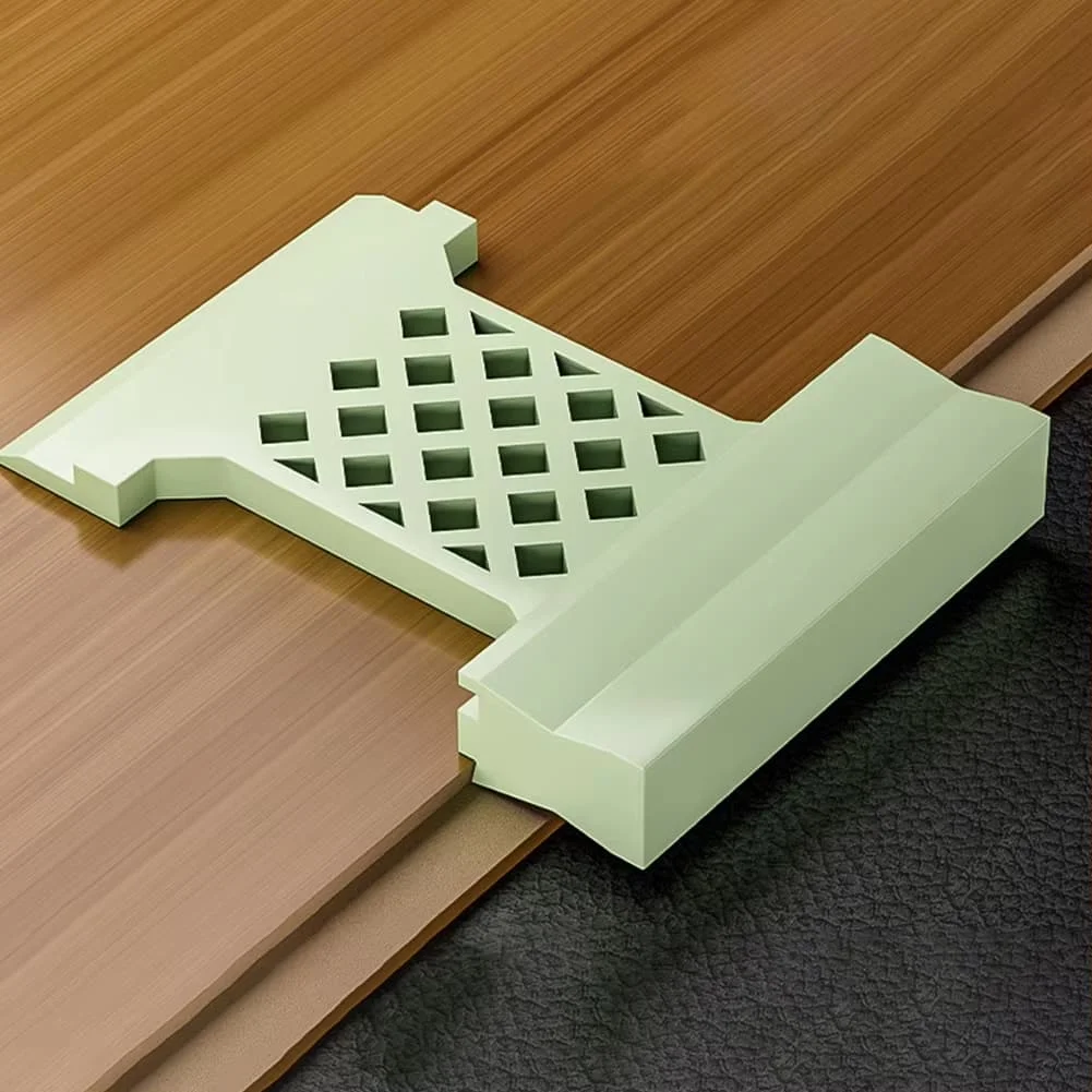 Nylon Tapping Block Designed for Use with Tongue and Groove Flooring Systems Featuring U V and L Groove Integration for Locking