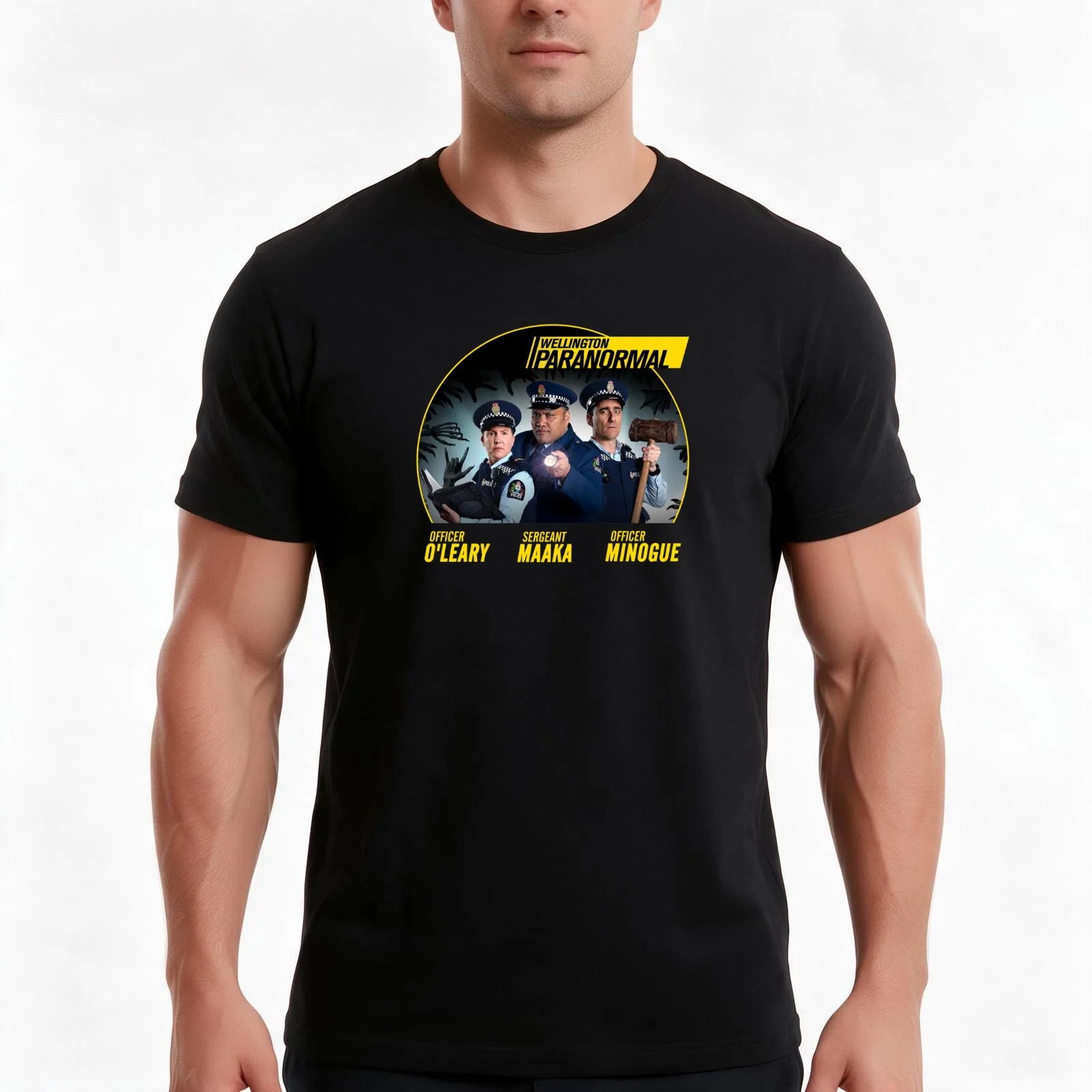 O'Leary Minogue and Haaka - Inspired by Wellington Paranormal T-Shirt Summer Casual Cotton Tee Oversized Streetwear Tops