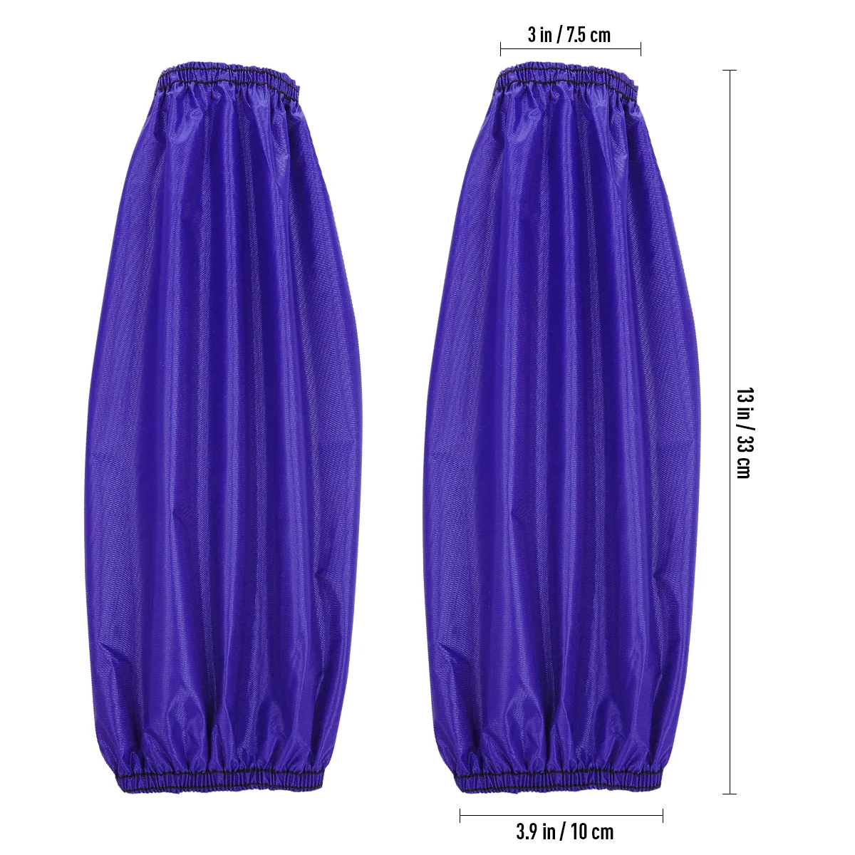 زوج واحد من واقيات أكمام الذراع المقاومة للماء من Healifty المقاومة للزيت للمطبخ للنساء والرجال (أزرق)