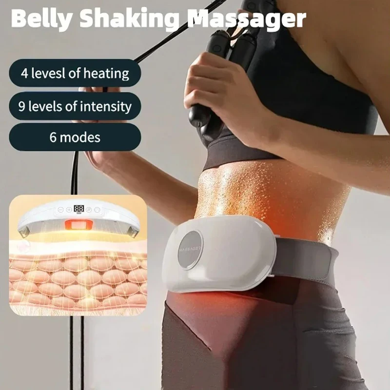 Weight Loss Lazy Big Belly Thin Waist Stovepipe Fat Burning Abdominal Massage Fitness Equip Vibration Abdomen Slimming Machine