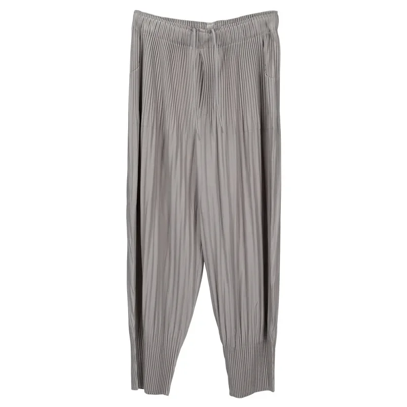 

Pleats Original Pleated Harem Pants Men's 2024 Spring And Summer New Loose Sports Versatile Small Leg Pants Lantern Pants