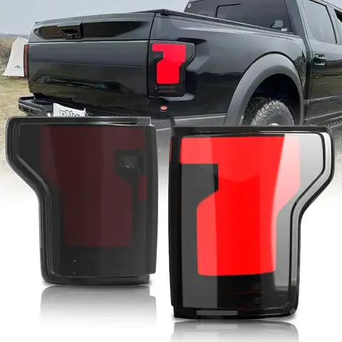 LED Tail Lights for Ford F150 2015 - 2020 Starting Animated Taillight Dynamic Turn Signal Lights Brake Reverse Running Lights
