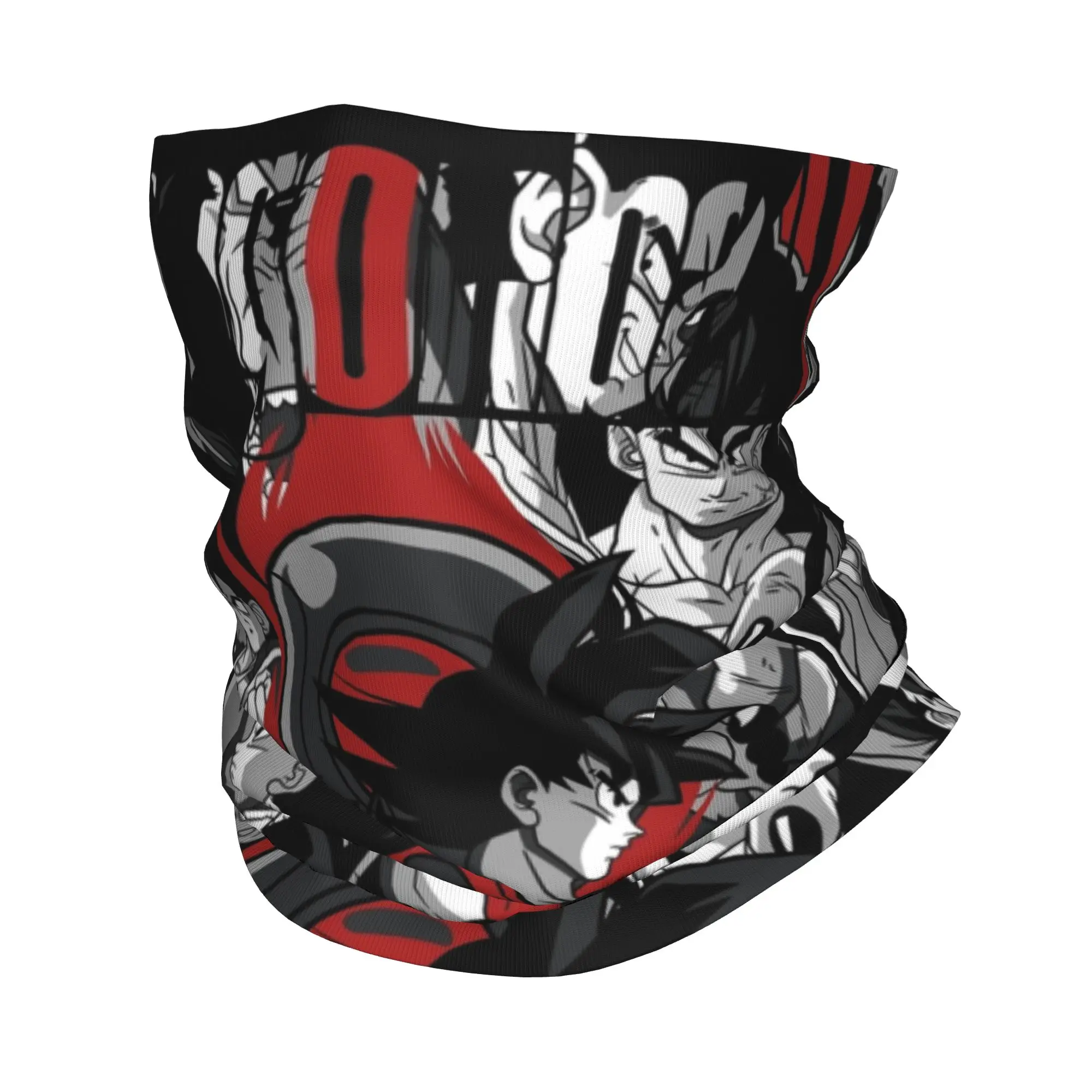 

Dragon Ball Son Goku Anime Bandana Neck Cover Printed Mask Scarf Multifunctional Headband Running Unisex Adult Washable