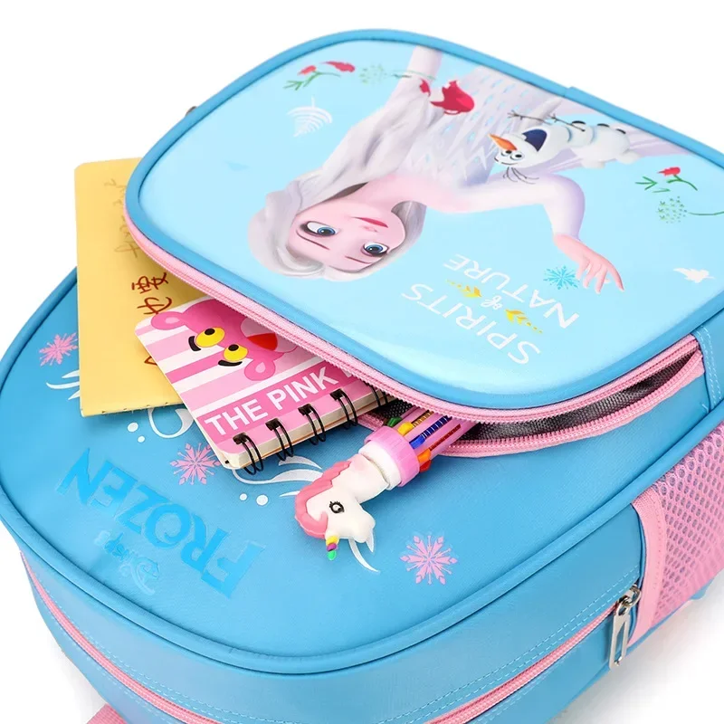 Disney princess Mickey mouse cars frozen primary bag szkolne Avengers plecak męski kreskówka Minnie torba na ramię