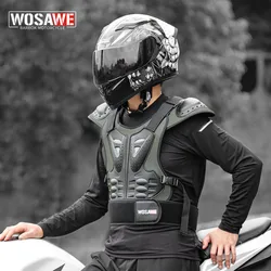 WOSAWE Motorcycle Jackets Men's Breathable Jackets Motocross Enduro Racing Moto Chest Vest Equipment Clothes