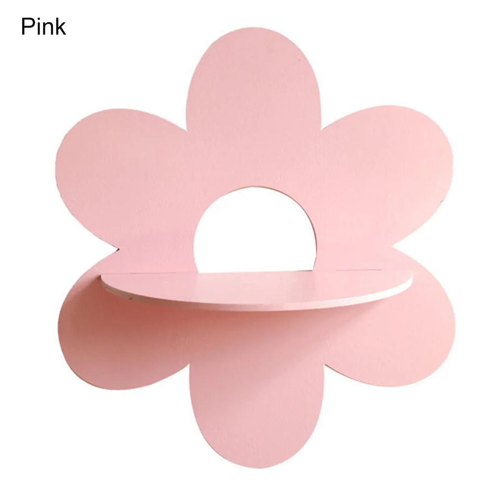 Dynamic Design Home Decor Office Decor Cute Wall Shelf Daisy Style Decor Excellent Craftsmanship Non-fading Paint
