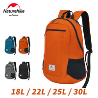 Naturehike Cloudy Goose Backpack 18L 22L 25L 30L Folding Backpack Lightweight Waterproof Men Women Outdoor Hiking Shoulder Bags