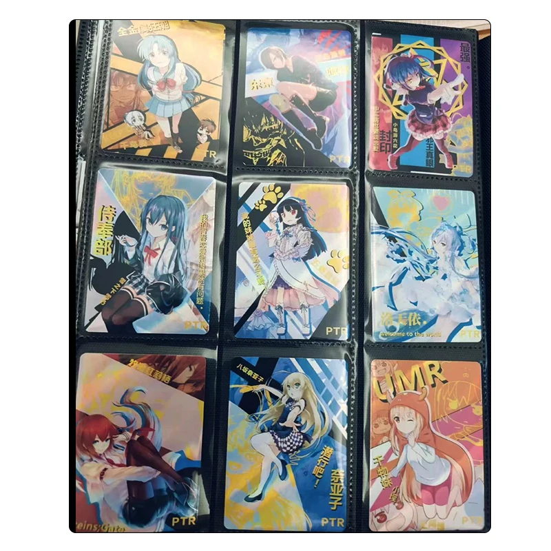 Homemade Goddess Story 5M01 Series Nami Tokisaki Kurumi Yuuki Asuna Anime Characters Rare Toys Collection Card Christmas Gift