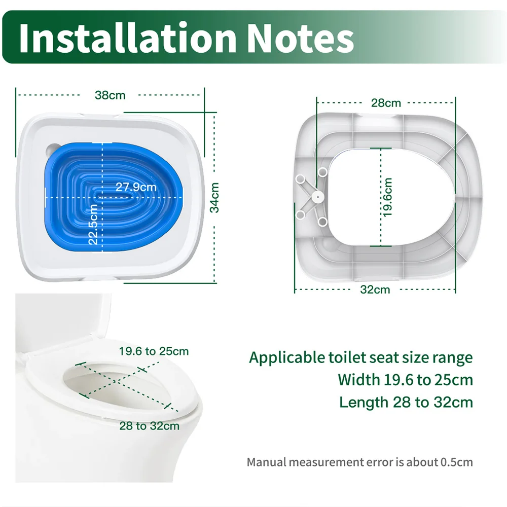 Cat Toilet Trainer Litter Box Cat Toilet Training Reusable Simple Installation Open Cat Raising Artifact