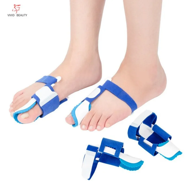 

2Pcs Corrector Foot For Toes Separator Haluksy Bunions Hallux Valgus Toe Spreader Toe Separators Toe Corrector Buni