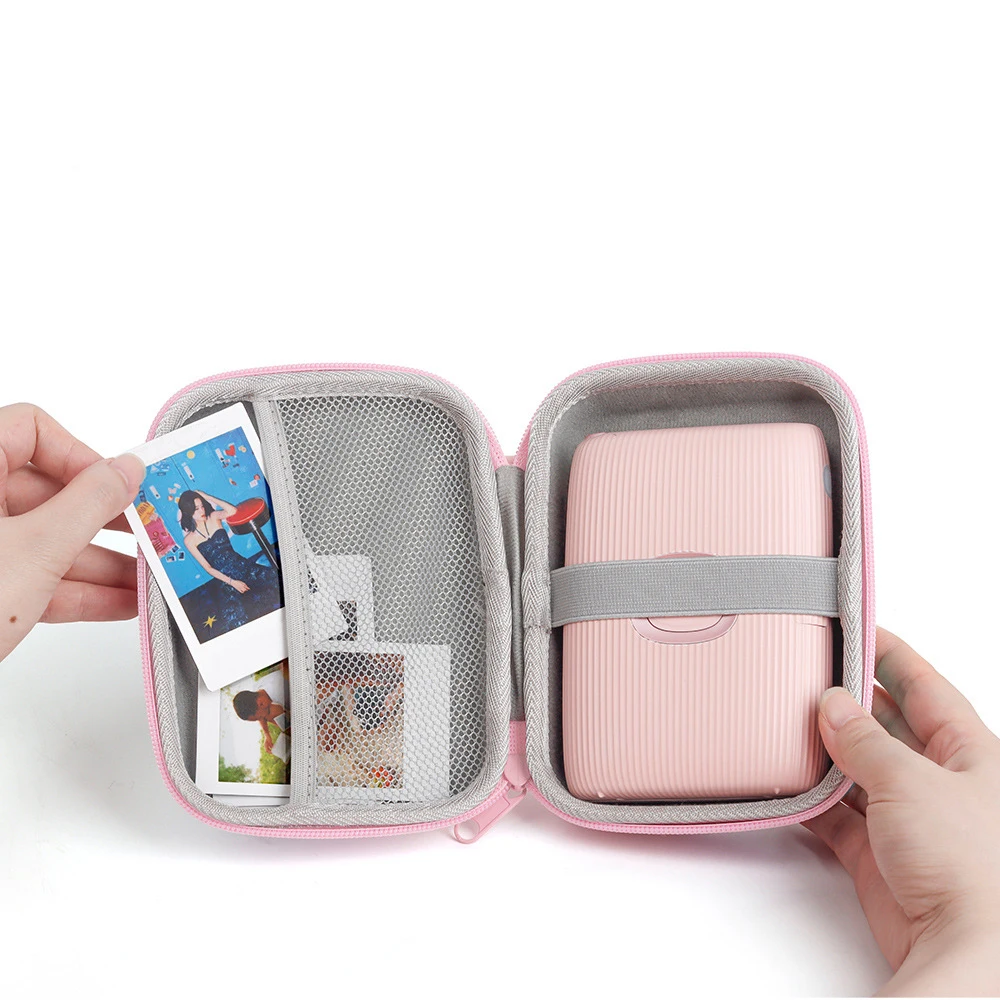 Carrying Shockproof Case Bag For Fujifilm Instax Mini Link /Liplay /EVO/ SP-2 Printer, Mesh Pocket fit Instax Film & Accessories