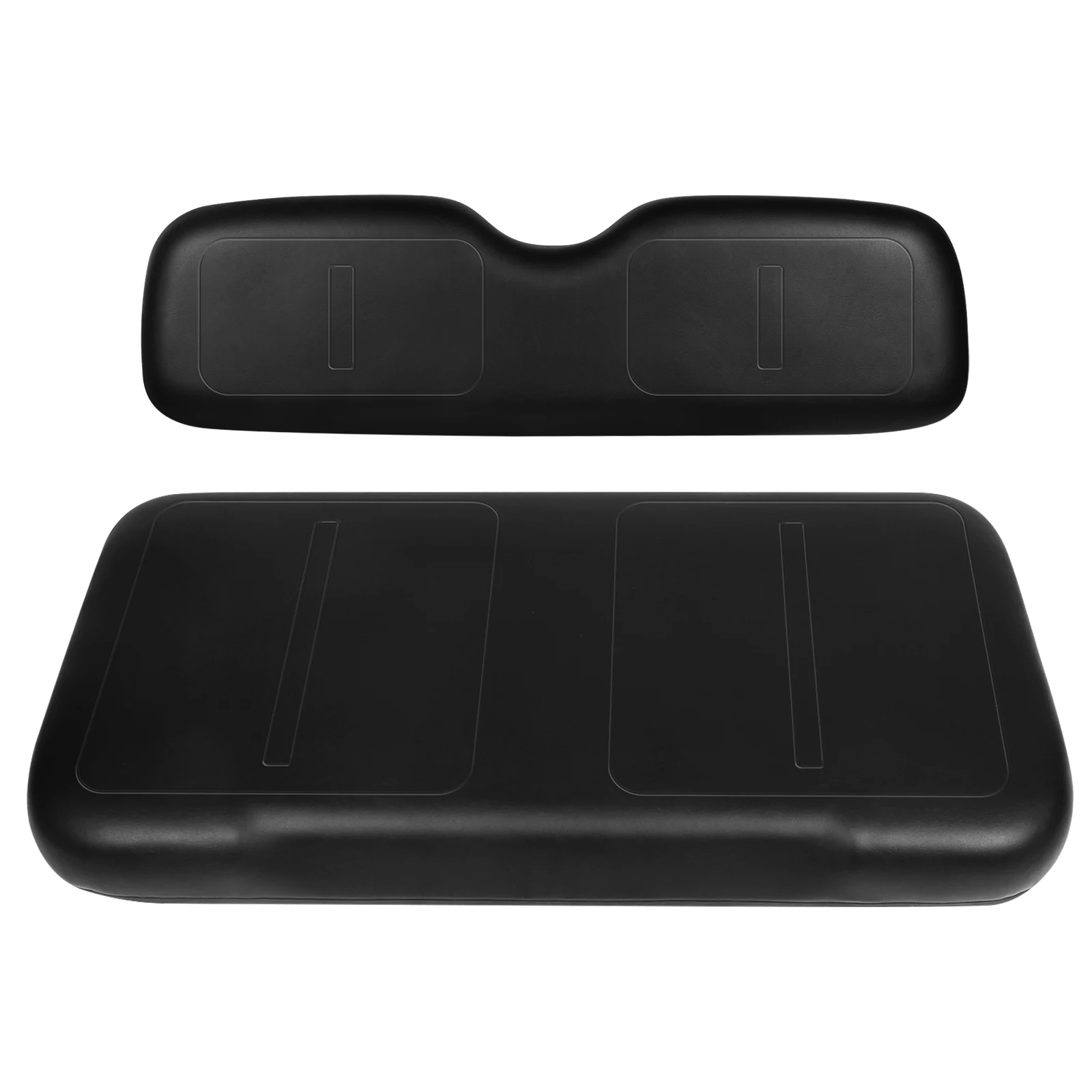 

Replacement Cushion Seat Bottom Cushion and Back Cushion Set Golf Cart Front Cushion Set for EZGO Medalist TXT 94-13 Models