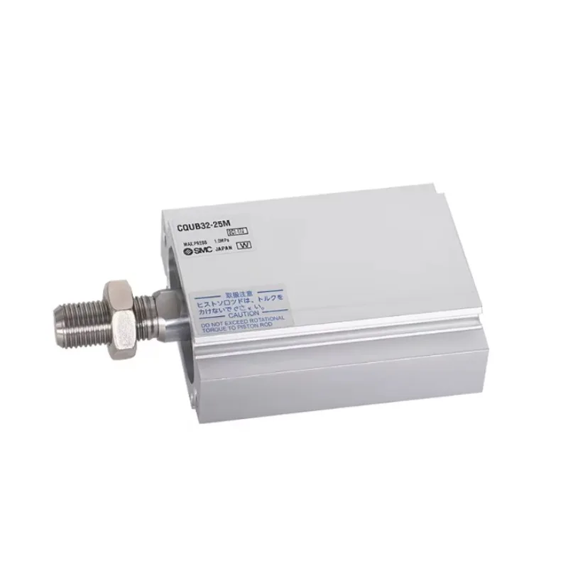 

Original Genuine SMC Thin Cylinder CQUB20/CQUB25-5/10/15/20/25/30/35/40/45/50/75/100 CQUM Single Rod Double Acting Cylinder