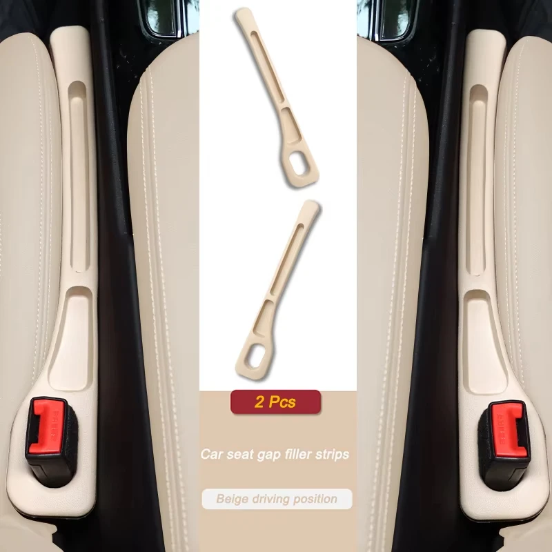 2Pcs Auto Sitz Lücke Füllstoff Seite Naht Stecker Streifen Auslaufsicher Füllung Streifen Für Alle Auto Modell Brieftasche telefon Halter Auto Zubehör