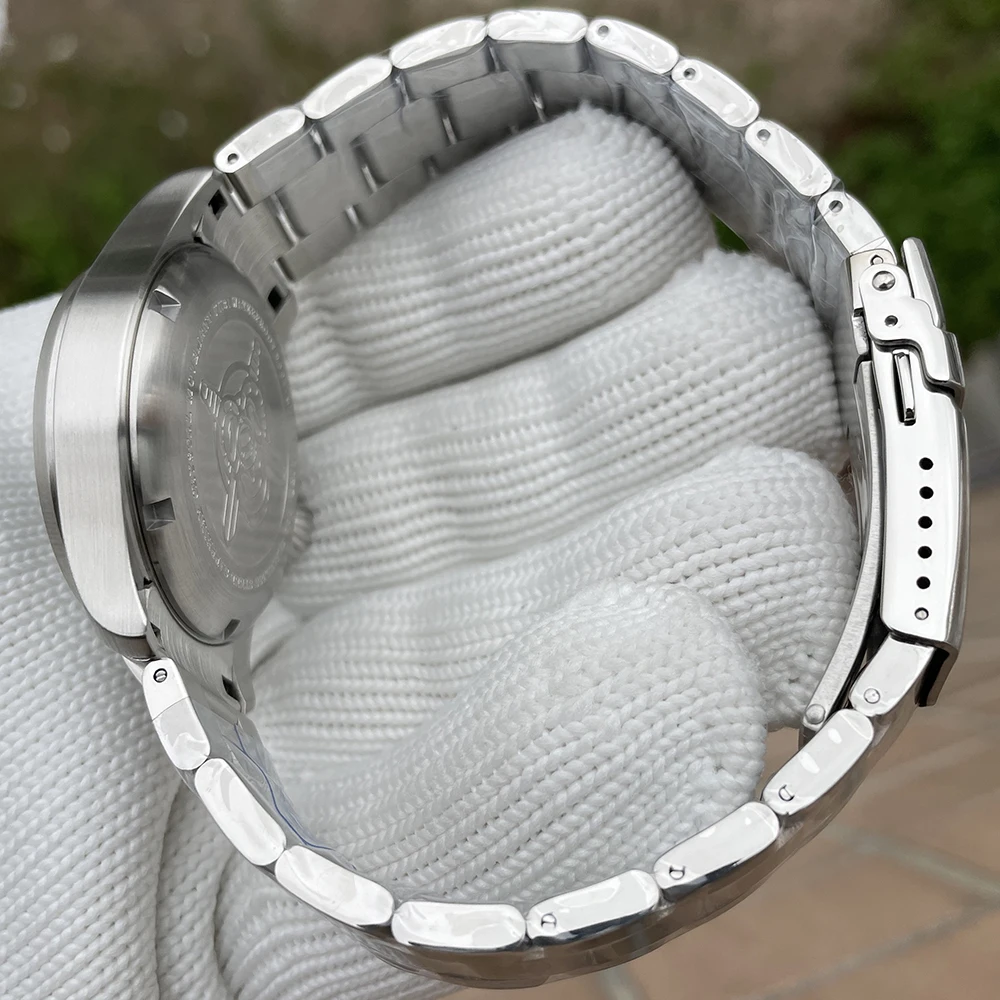 STEELFLIER Offizielle SF740V Neue Quarz-Armbanduhr Super C3 Leuchtende 200M Wasserdichte VH31 Mute-Uhrwerk Mann Mode Business Uhr – Detail 7