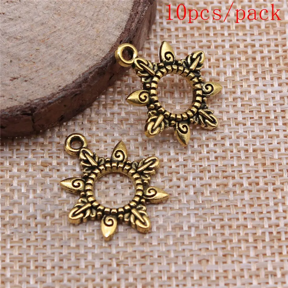 Sun Charms For Jewelry Making DIY Pendants For Gift Bulk