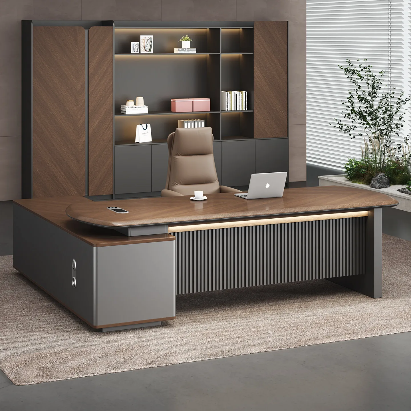 Leadership Office Large Class Desk Simple Modern Manager Desk Supervisor Desk