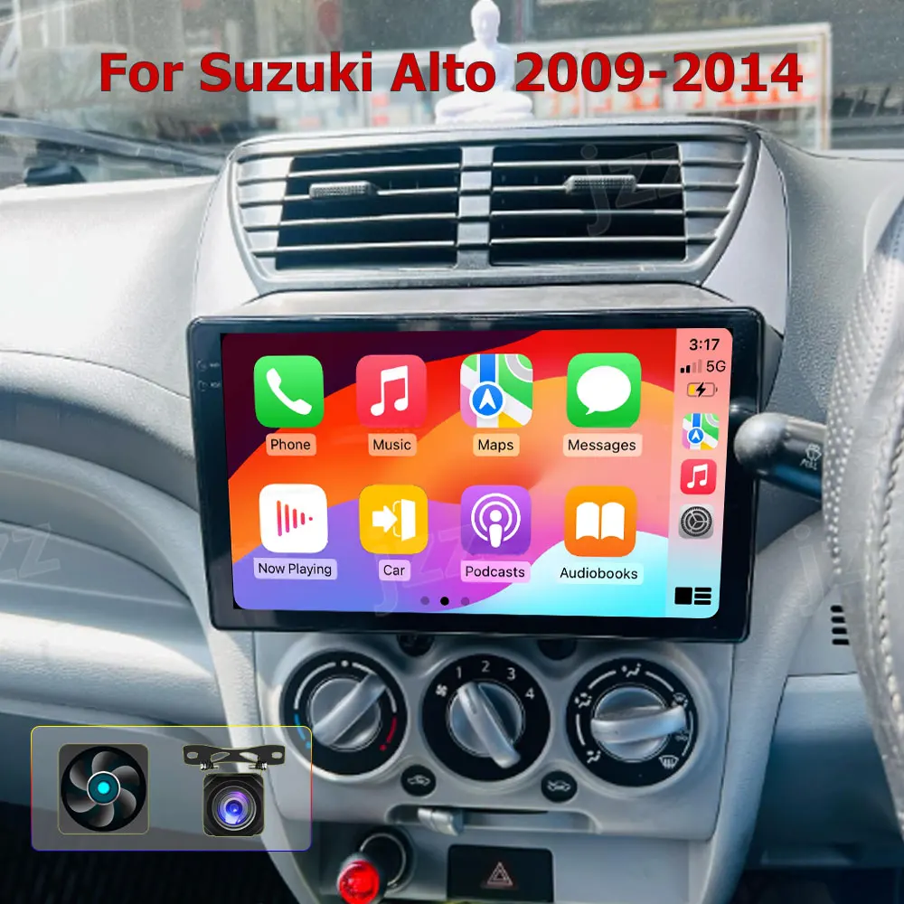 

4-64GB Wireless CarPlay/Android Auto Upgrade Kit for Suzuki Alto 2009-2017 Multimedia Video Player 2 DIN Head Unit