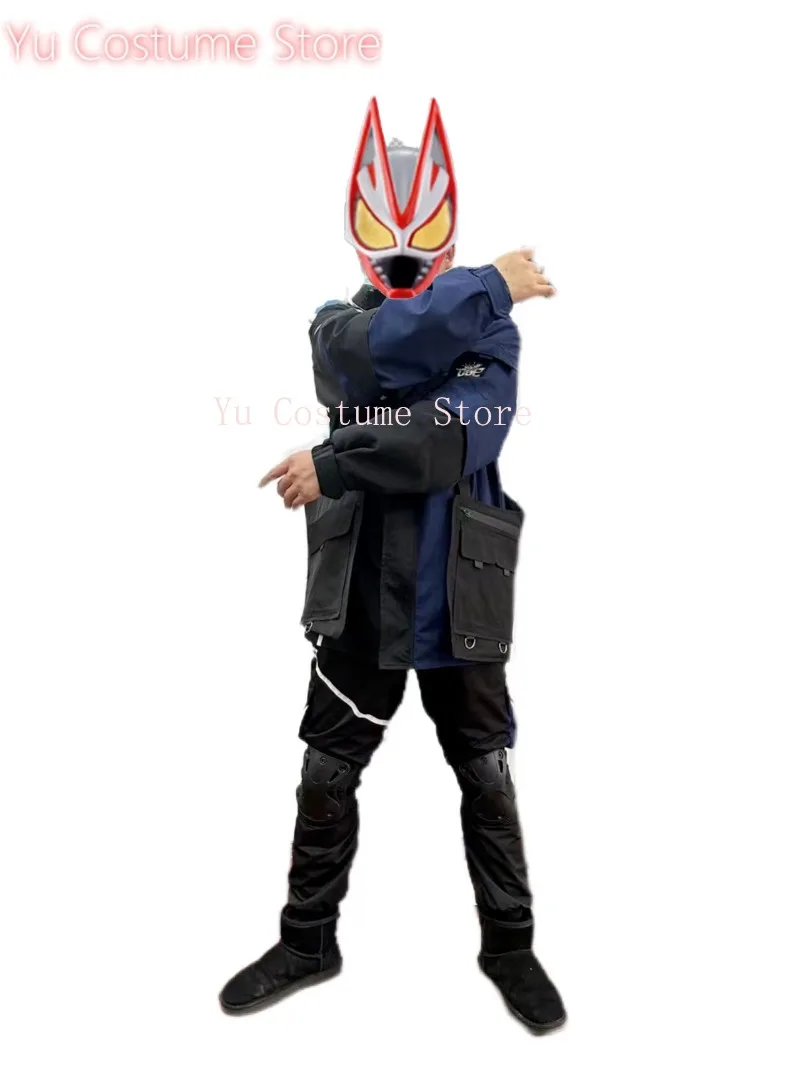 Yu Kamen Rider Geats Ukiyo Ace Storm Jacket Cosplay Costume Cos Game Anime Party Uniform Hallowen Play Role Clothes Clothing