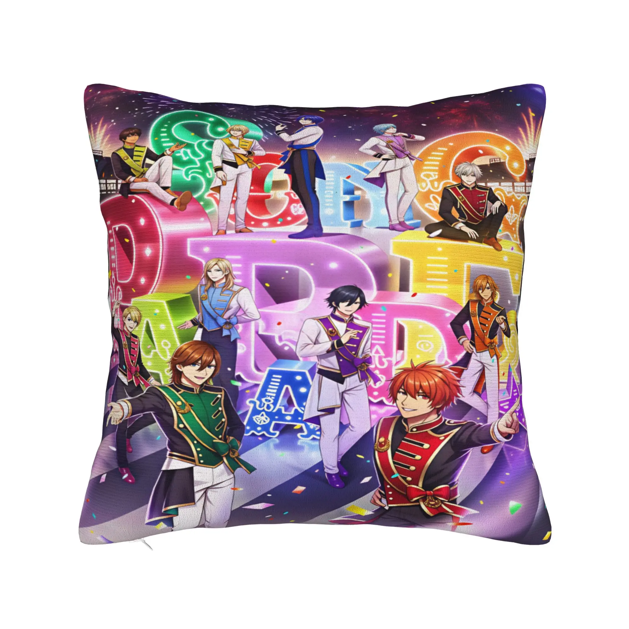 U-Uta no Prince-sama Hijirikawa Masato   Pillow Cover  Vintage Pillow Case For Sofa Home Decor Custom Cushion Cover Gift