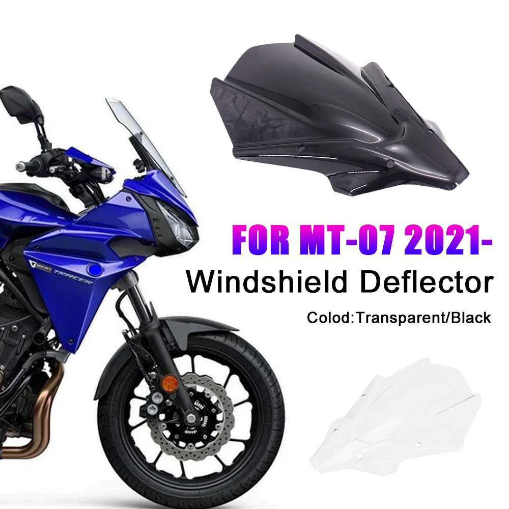 

For Yamaha MT-07 2021- MT07 MT 07 mt07 2021 New Motorcycle WindScreen Windshield Fairing Deflector Cover Wind Deflector Visor