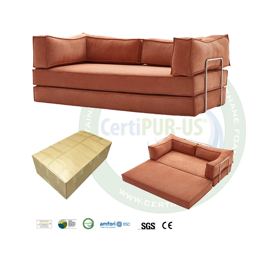 

Beezin Fluffy Low Price Singles Lazy Raymond Modular Seal Density Lounge Outdoor Compressible Furniture Set Compressed Sofa