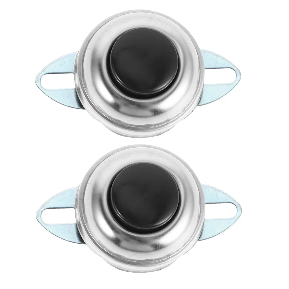 

2Pcs Universal Car Horn Push Switch Heavy Duty Metal Button Replacement for Trucks Cars Tractors Electric Vehicles Tricycles