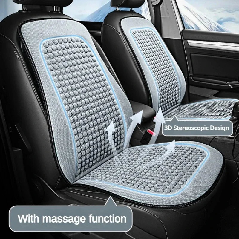 

1Pcs Car Cushion Summer Cool Cushion Ice Silk Seat Cover Cars Cushion Seasonal Universal Cool Cushions Cool Slick