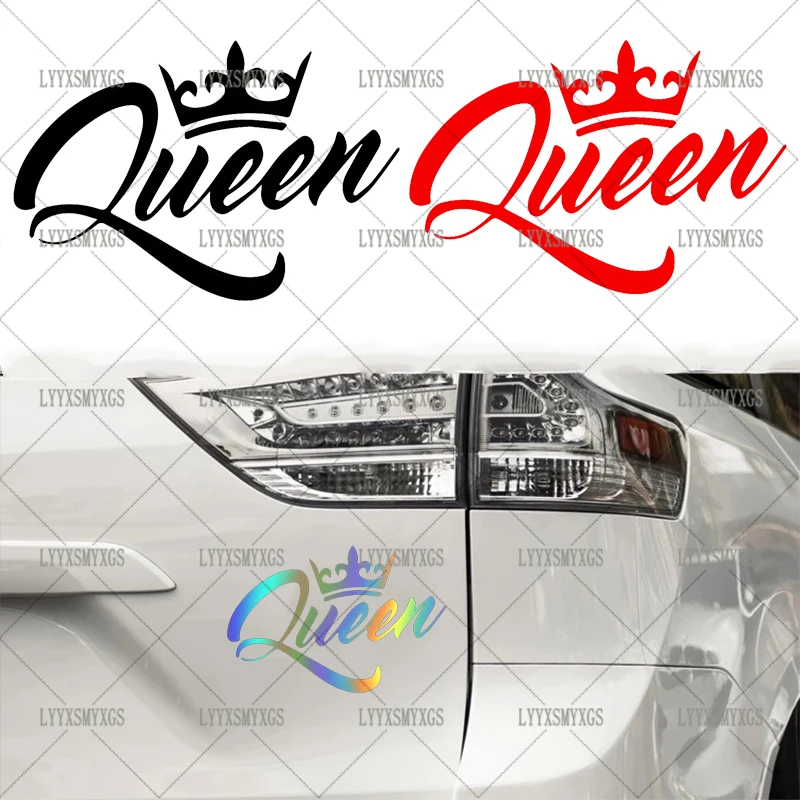 

Самоклеящиеся на заказ интересный художественный дизайн королева автомобильные наклейки водостойкая солнцезащитная виниловая наклейка ПВХ оптовая продажа автомобильных аксессуаров