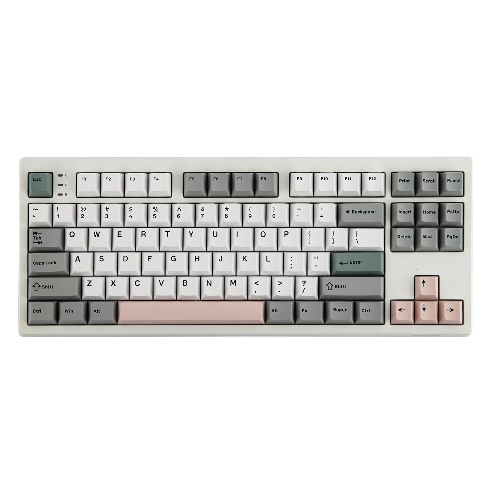 

EPOMAKER TH87 TKL US ANSI Layout Gasket Wired/Bluetooth/2.4Ghz Wireless Mechanical Gaming Keyboard with 10000mAh Battery