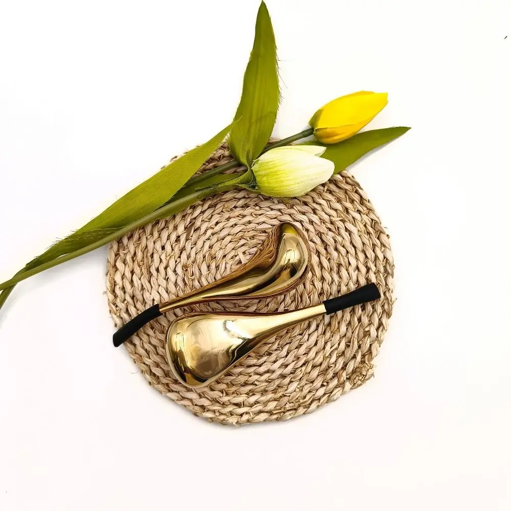 Freeze Ijs Globes Lepel Massager Wallen Anti Rimpels Facial Globes Roller Goud/Zilver SPA Cooling Roller Ball Huidverzorging tool