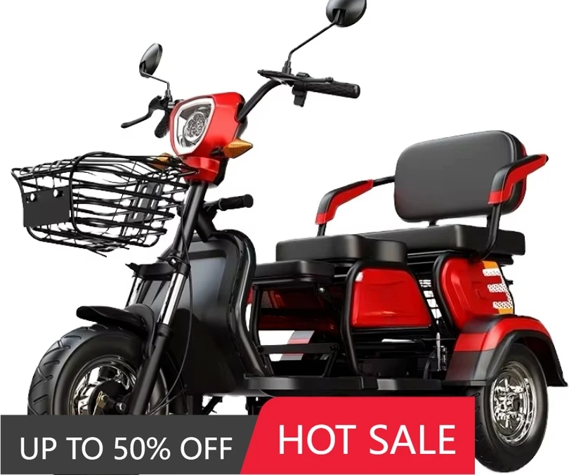 QQW Changli 60v battery electric tricycle manufacturer wholesale price passenger and cargo electric tricycle