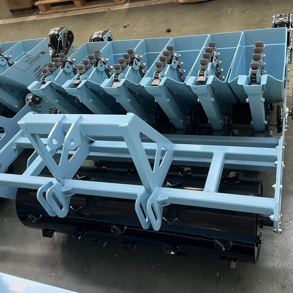 

【Hot】Tractor 6 Rows Garlic Seeder Machine Garlic Seed Planter
