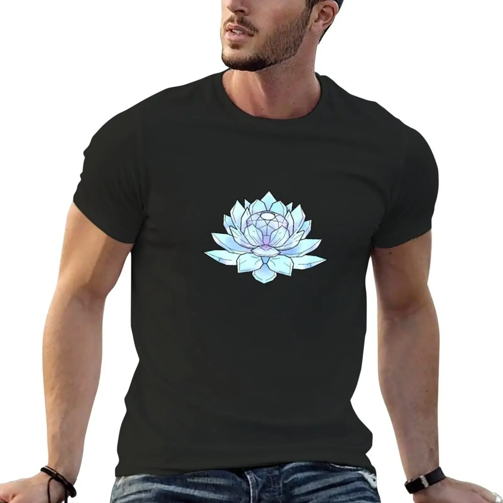 

The Silver Crystal T-Shirt blacks gifts for boyfriend kawaii clothes new edition sweat shirts, men