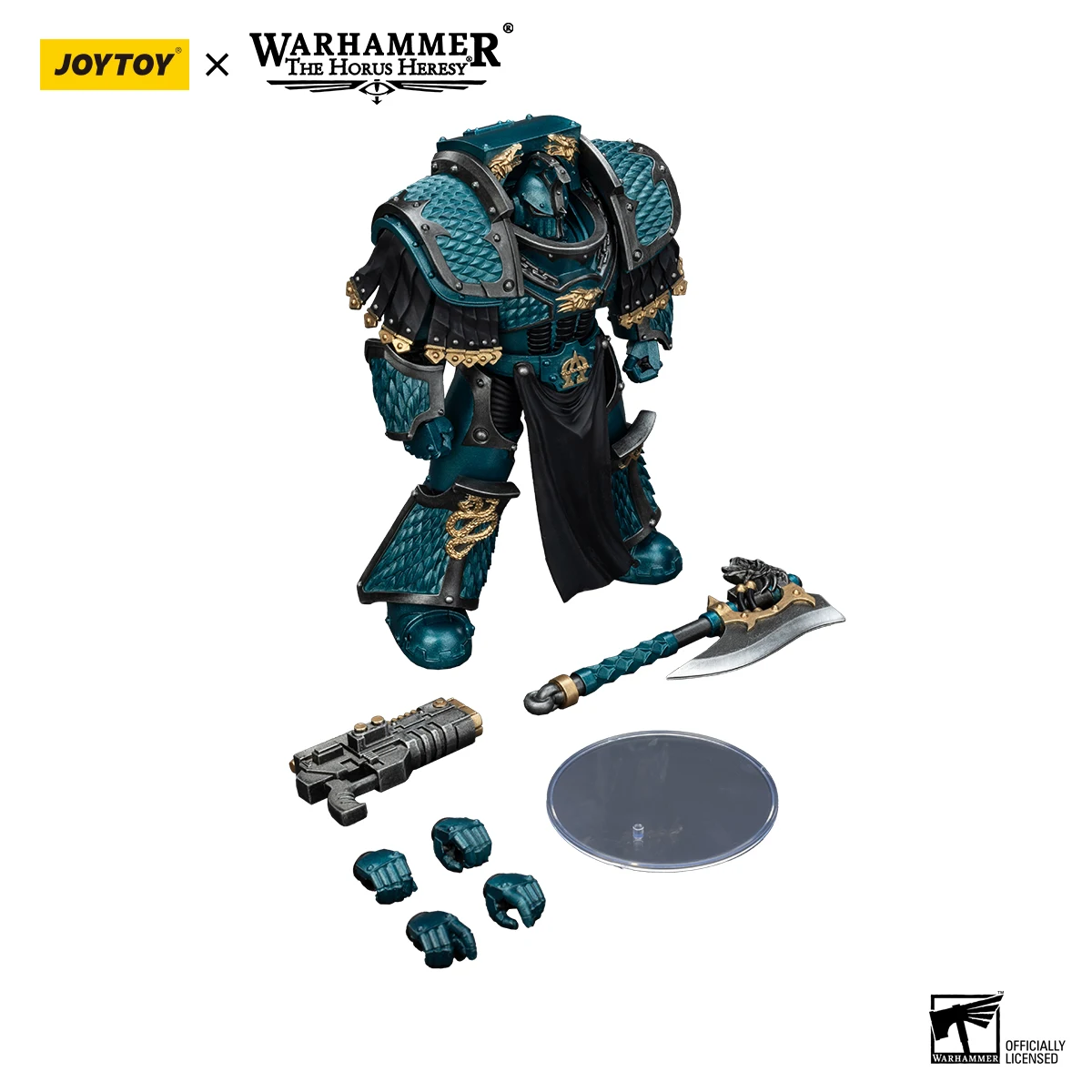 

[Pre-order]JOYTOY Warhammer 30K 1/18 Action Figure Alpha Legion Lernaean Terminator 3PCS Anime Model