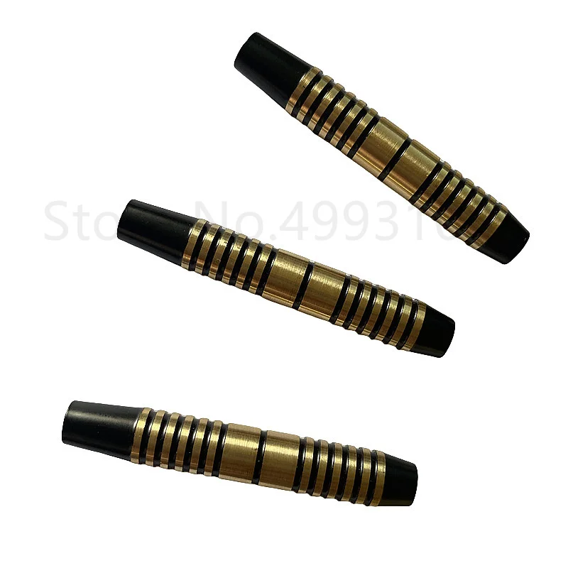 3Pcs Professional Copper Dart Barrel with 2BA Thread for Nylon/Steel Darts Tip Dart Accessories 49mm-16g