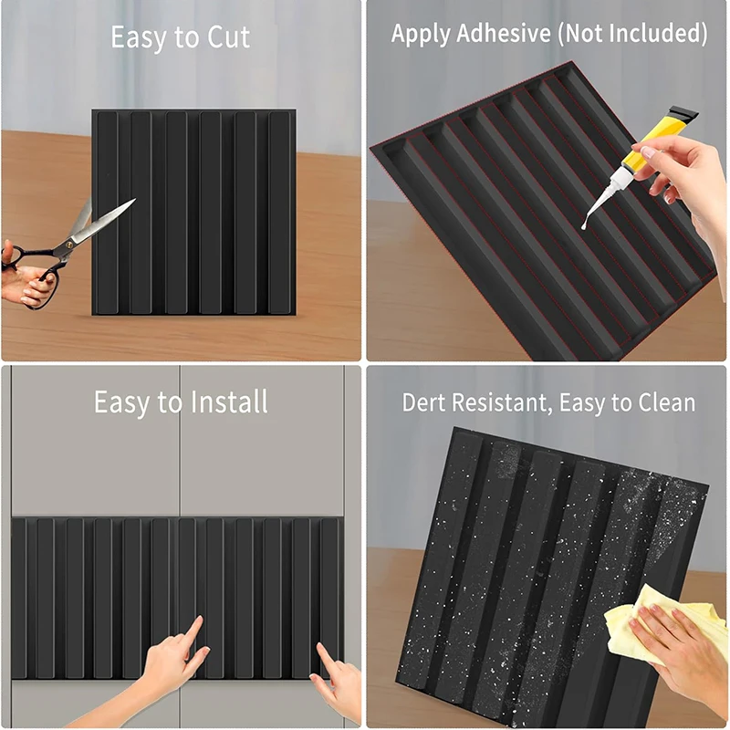 30cm renovation 3D Stereo Wall Panel Diamond Not self-adhesive tile 3D wall sticker living room Bathroom wall paper Home decor