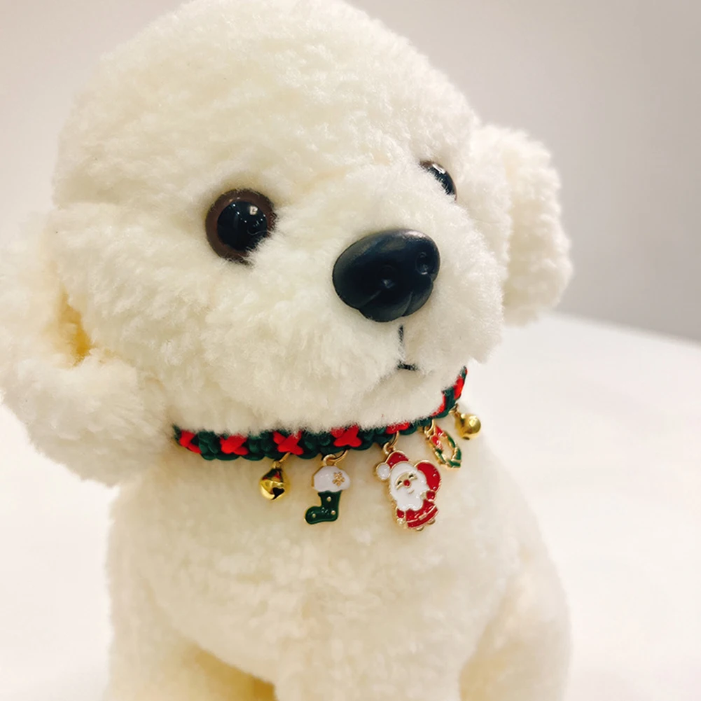 Christmas Pet Scarf With Bells Adjustable 27+5cm Neck Circumference Pet Neck Accessories For Small Medium Large Dogs Cats