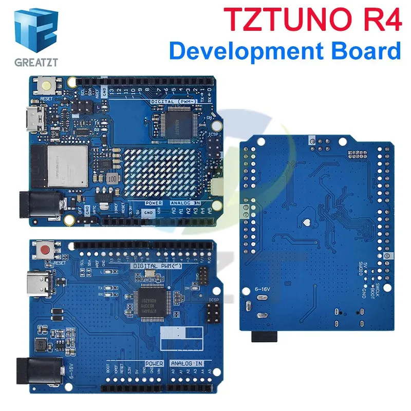 TZTUNO R4 minima TYPE-C WIFI Development Board Module Improved Version Compatible Official Motherboard For Arduino