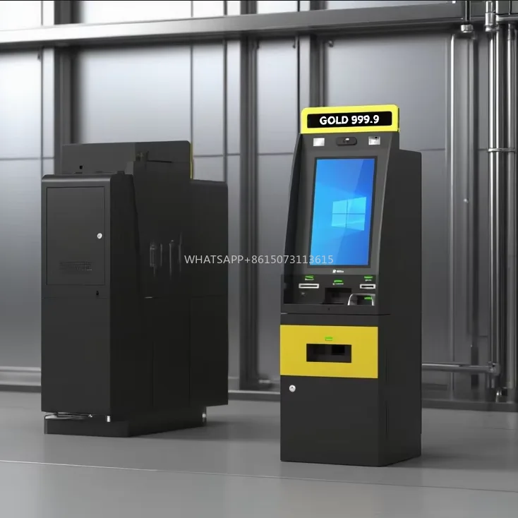 Distributore automatico d'oro in stile lusso con aggiornamento del prezzo in tempo reale Atm Machine per acquistare l'oro
