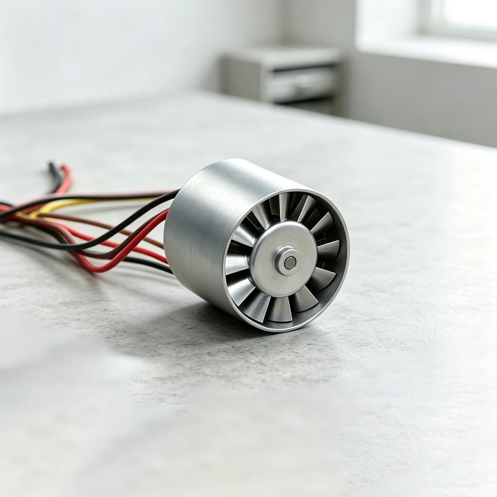 7.4v 12v Brushless Metal Ducted Motor with Fan for For Esc-Driven High-Speed Air Movement in Small-Scale Cooling Setups
