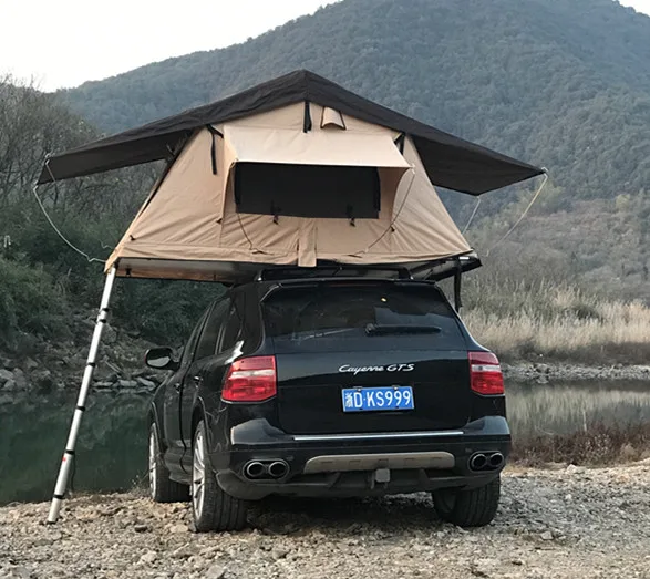 Precio de fabricación Tienda de campaña impermeable Techo de coche con toldo de coche