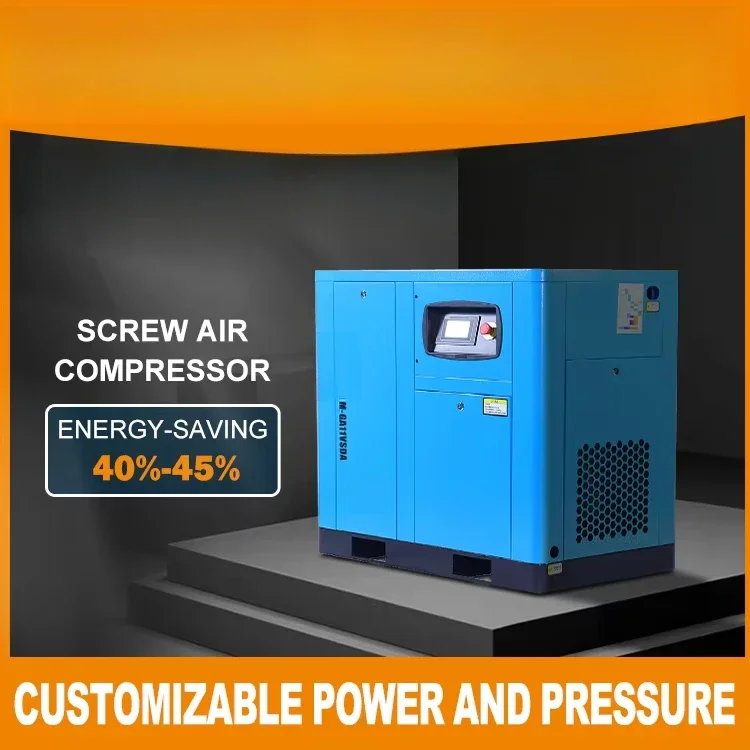 415V 220V three-phase silent 11kw 15kw 8bar 10bar 16bar screw air compressor